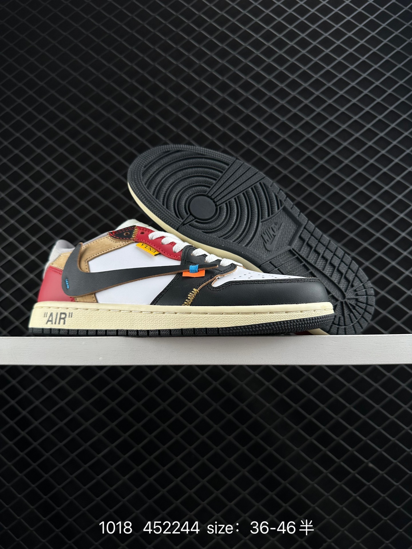 Travis Scott x Air Jordan 1 ” Reverse Mocha “